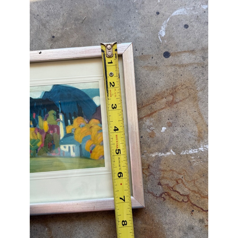 Kandinsky The Church of Murnau Framed Art Print Expressionist Landscape Vintage - Picture 6 of 8